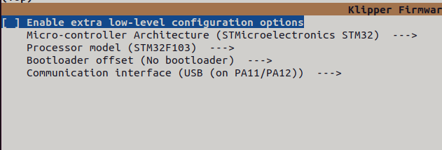 menuconfig