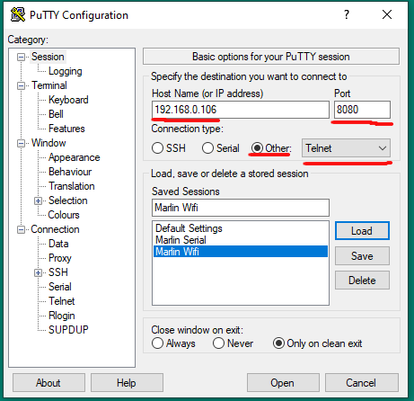 wifi settings